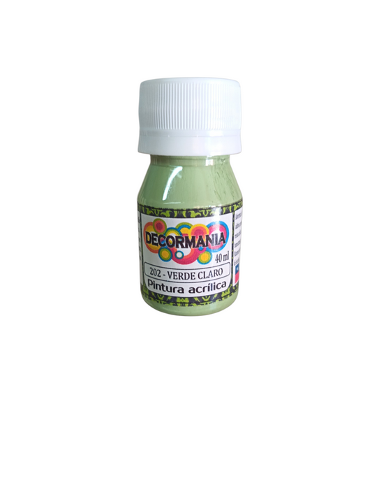 Pintura acrílica verde claro (202)