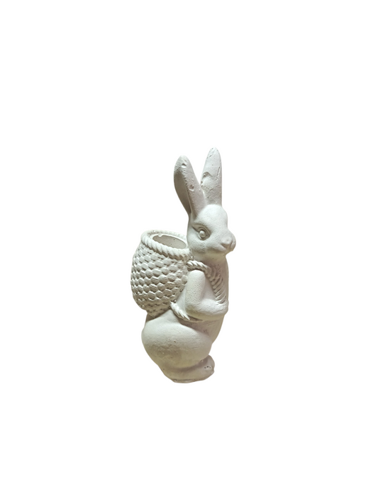 Conejo con canasto 9x4cm