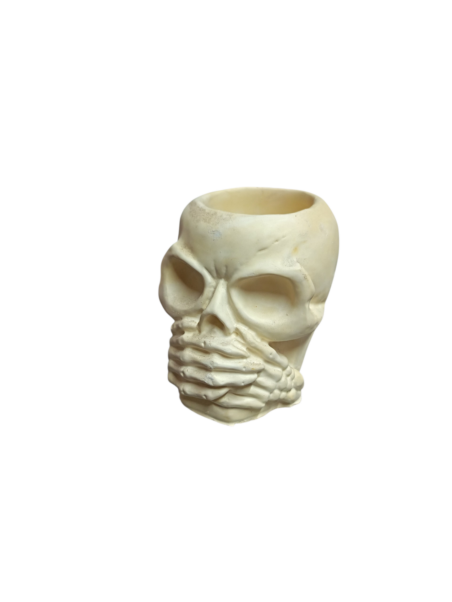 Calavera muda maceta 8x6,5cm