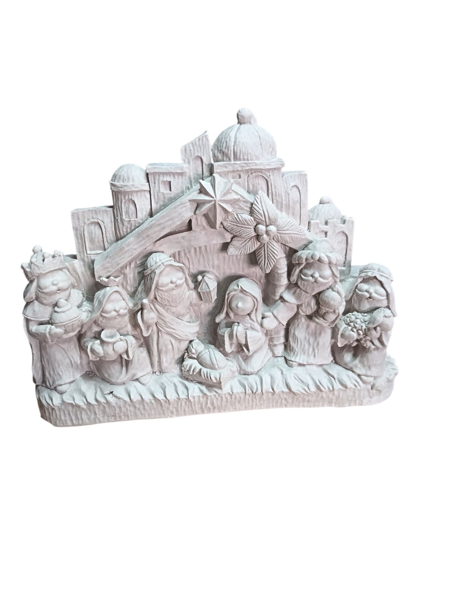 Pesebre establo 20,5 alto x 26 cm ancho