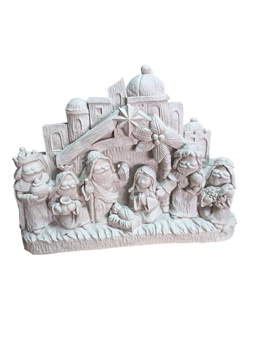 Pesebre establo 20,5 alto x 26 cm ancho