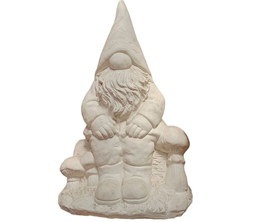 Duende sentado (107) figura maciza