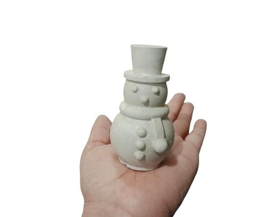 Muñeco de nieve con sombrero (651)